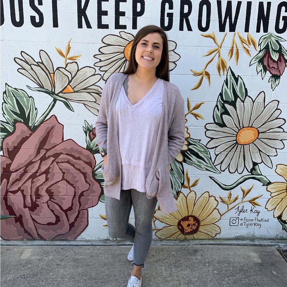 Free People Gray Denim Jeans